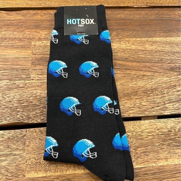 The HOT SOX co. Men’s black football socks. Great for the office or casual wear. - Picture 7 of 7